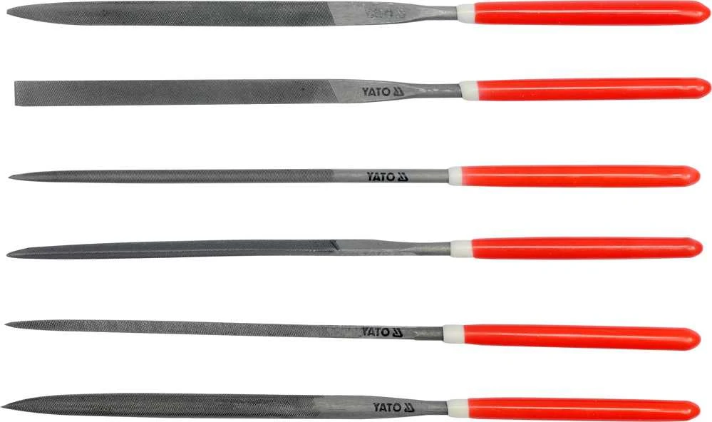 Yato Toya Sa Poland Dildelių rinkinys | 140x65x3 mm | 6 vnt. (YT-6160)