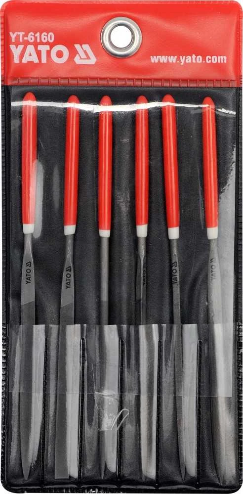 Yato Toya Sa Poland Dildelių rinkinys | 140x65x3 mm | 6 vnt. (YT-6160)