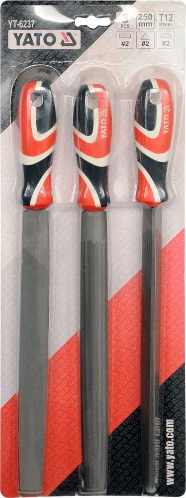 YATO FILES FOR METAL SET 3 vnt. 6237