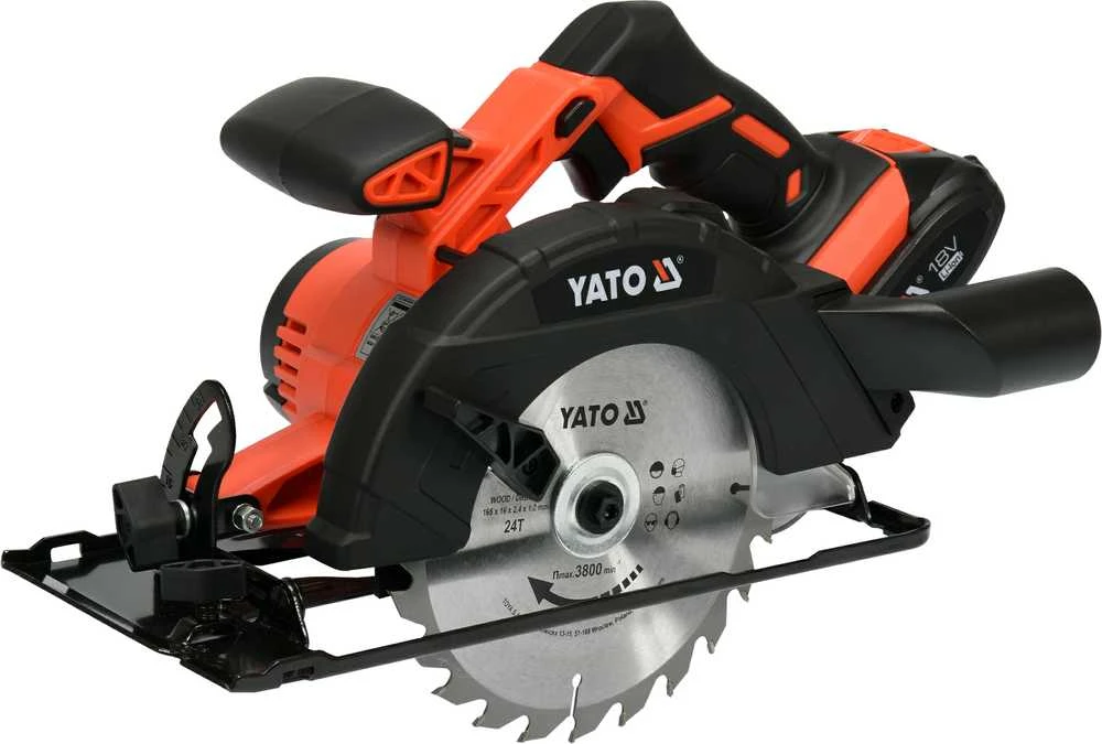YATO diskinis pjūklas 165mm 18V 1x2,0Ah