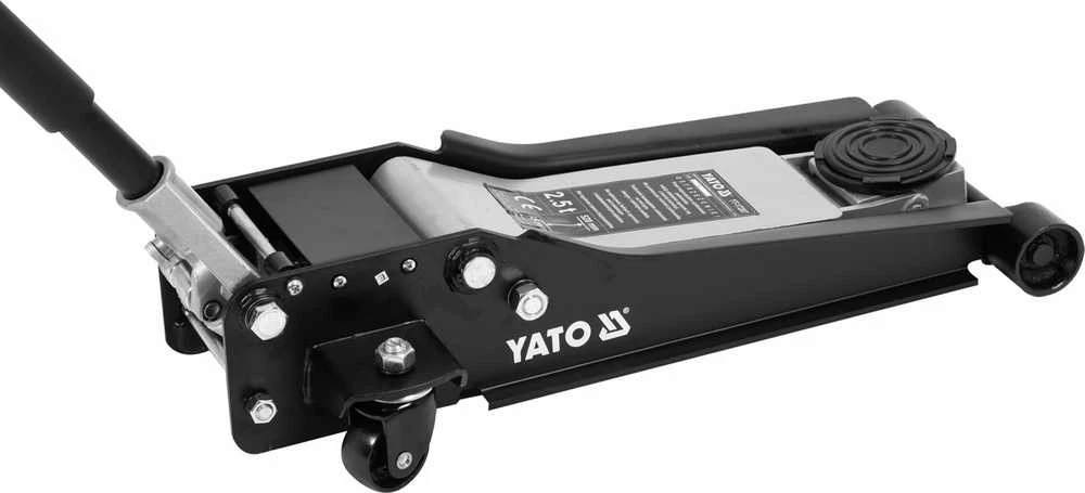 Yato Toya Sa Poland Domkratas ant ratukų | hidraulinis | žemo profilio | 85-520 mm | 2.5 t. (YT-17207)