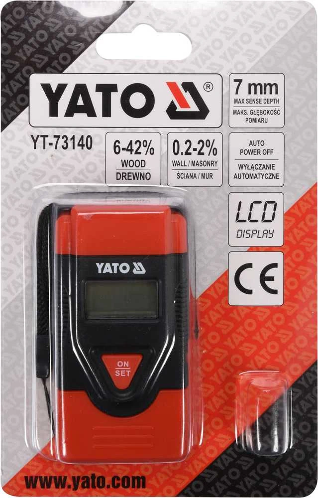 Yato Toya Sa Poland Drėgmės matuoklis / hidrometras / medienai ir kt. | 0,2% ~ 42% (YT-73140)