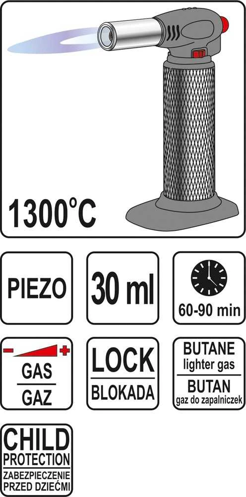 Degiklis Yato Piezo YT-36700