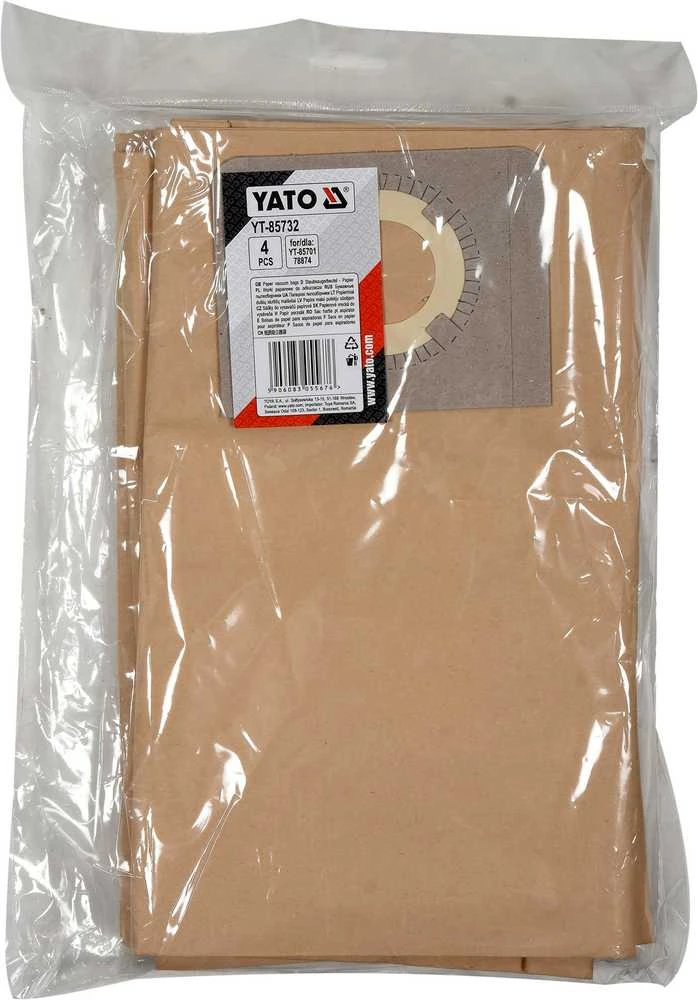 YATO POPIERINIAI MAIŠAI 4 vnt. DĖL YT-85701 / 78874