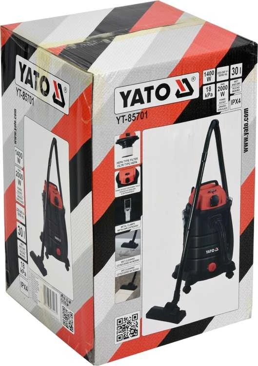 YATO Dulkių siurblys WARSZTATOWY 1400W / 30L