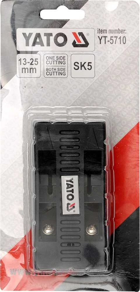 YATO dvipusis faneruotas peilis 5710