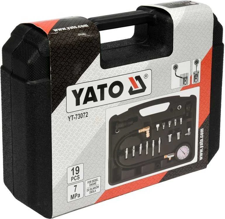 Yato Toya Sa Poland Dyzelinis kompresijos matuoklis su adapteriais (YT-73072)