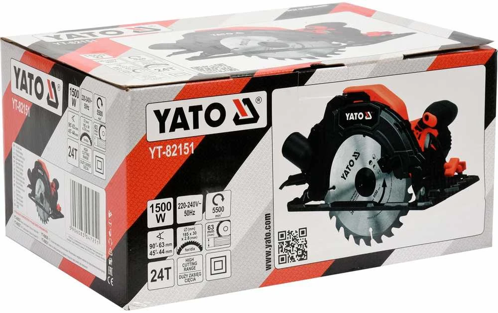 YATO diskinis pjūklas 185mm 1500W