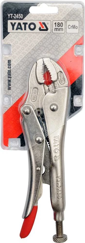 YATO MORSEA spaustuvų replės 180 mm TRUMPOS ŽANDALIS 2450