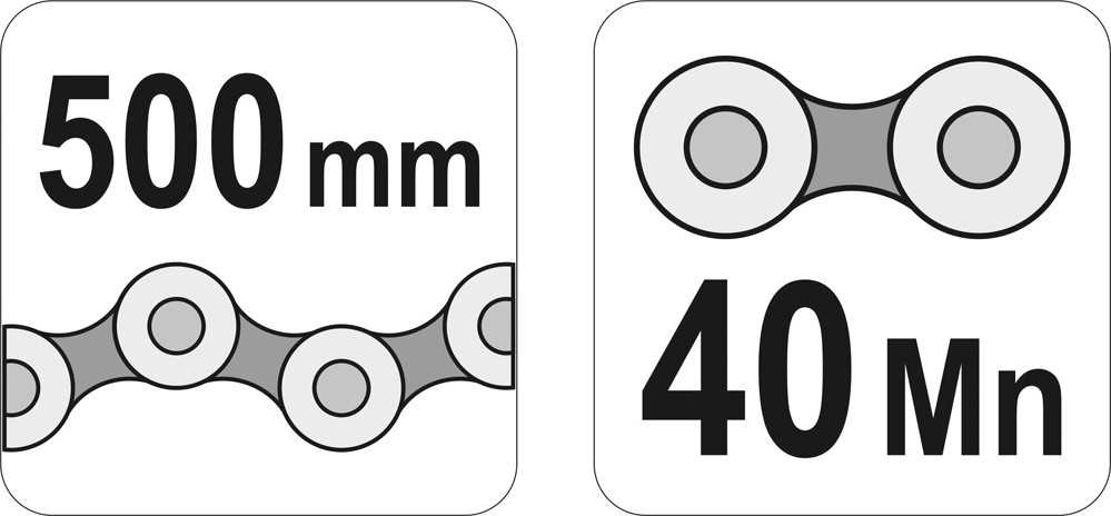 YATO FIKSAVIMO REPLĖS SU GRANDINE 250 mm 2469