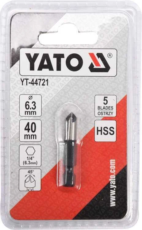 Grąžtas YATO KONTRAŠTAS METALUI 6,3 mm HEX
