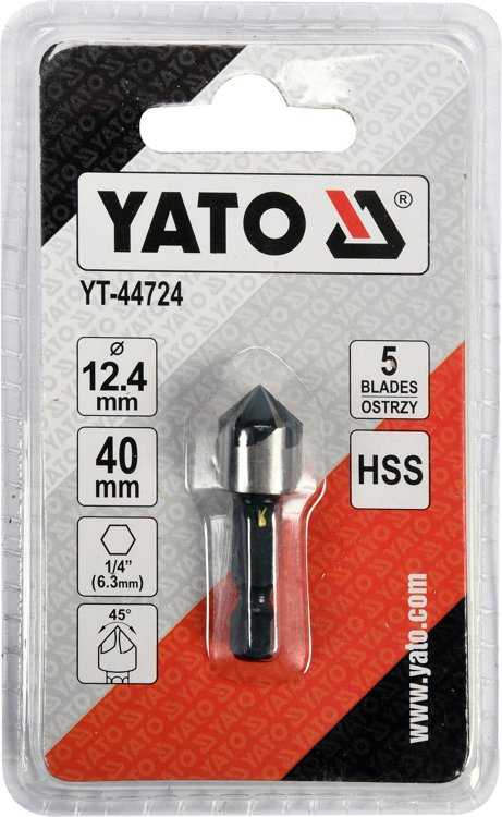 Grąžtas YATO KONTROLĖS PRIEMONĖS METALUI 12.4mm HEX