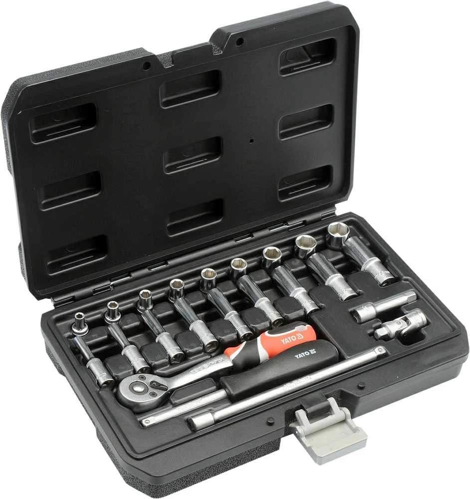 YATO Rinkinys KLUCZY 1/4" 23 vnt. 14451