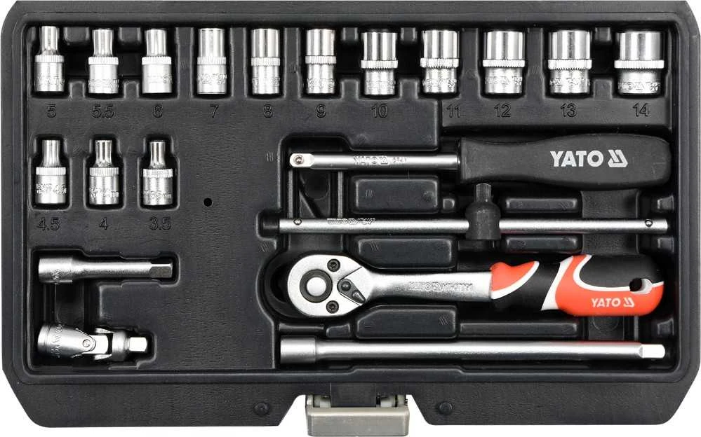 Galvučių komplektas Yato YT-14491; 20 vnt.