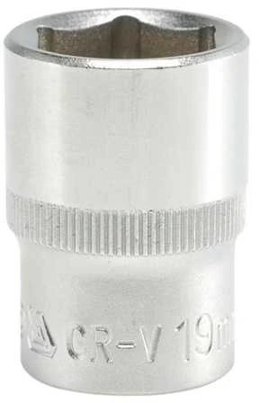 YATO šešiakampė galvutė 1/2" trumpa 19mm