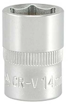 YATO šešiakampė galvutė 3/8" trumpa 14mm
