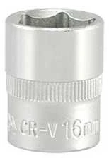 YATO šešiakampė galvutė 3/8" trumpa 16mm