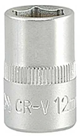 YATO šešiakampė galvutė 3/8" trumpa 12mm