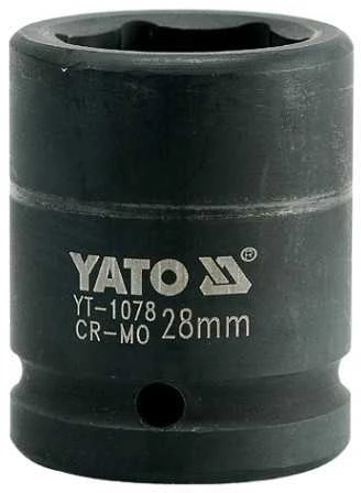 Toya Sa Poland YATO NASADKA UDAROWA SZEŚCIOKĄTNA 3/4" KRÓTKA 28mm