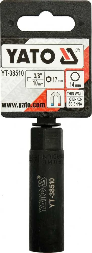 Yato Toya Sa Poland Galvutė žvakėms | 10 mm (3/8") | 14 mm (YT-38510)