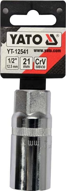 Yato Toya Sa Poland Galvutė žvakėms šešiakampė | 12,5 mm (1/2") | 21 mm (YT-12541)