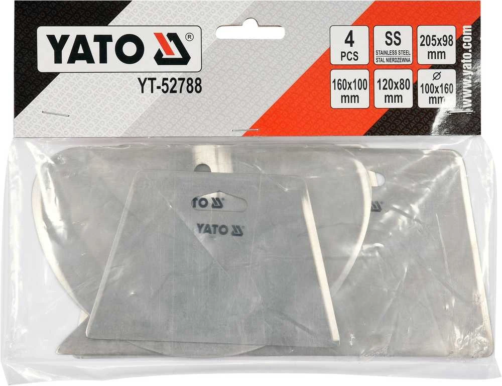 Toya Sa Poland YATO SKROBAKI RĘCZNE NIERDZEWNE kpl. 4vnt.