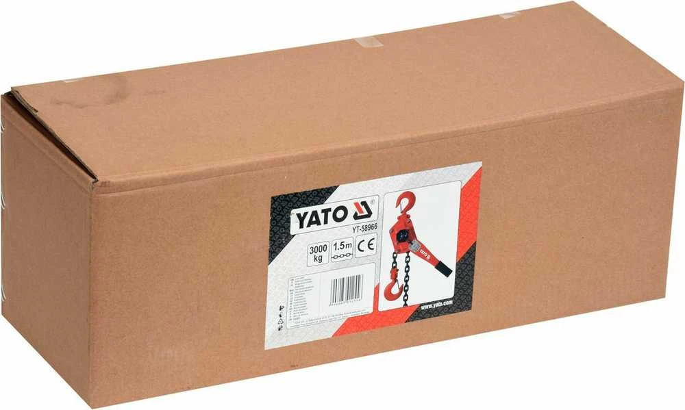 Yato Toya Sa Poland Grandininė gervė su svertu | 1,5 m | 3,0 t (YT-58966)