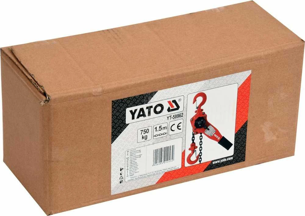 Yato Toya Sa Poland Grandininė gervė su svertu | 1,5 m | 0,75 t (YT-58962)