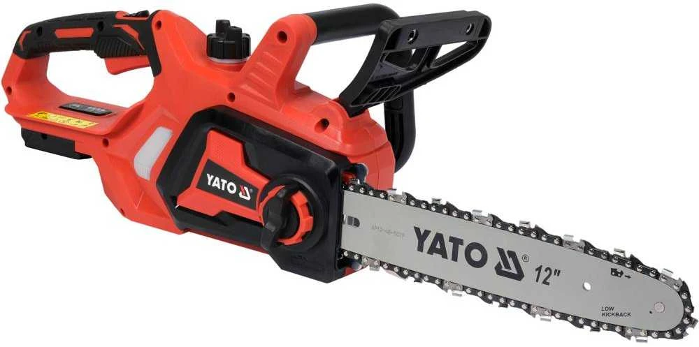 YATO grandininis pjūklas 18V 4,0Ah 12" be akumuliatoriaus ir kroviklio