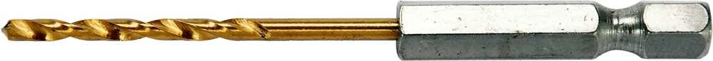 Yato Toya Sa Poland Grąžtas metalui su Hex 6.3 mm (1/4") galu HSS-TiN | 2.5 mm (YT-44752)