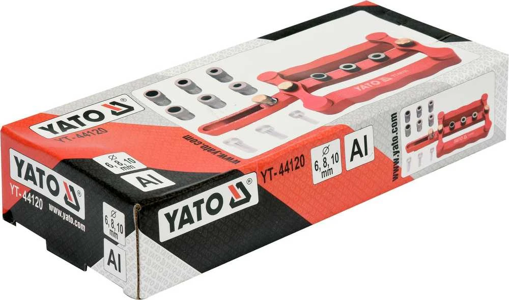 Grąžtas Yato Toya Sa Poland Grąžto gidas, šablonas su rankena | 6/8/10 mm (YT-44120)