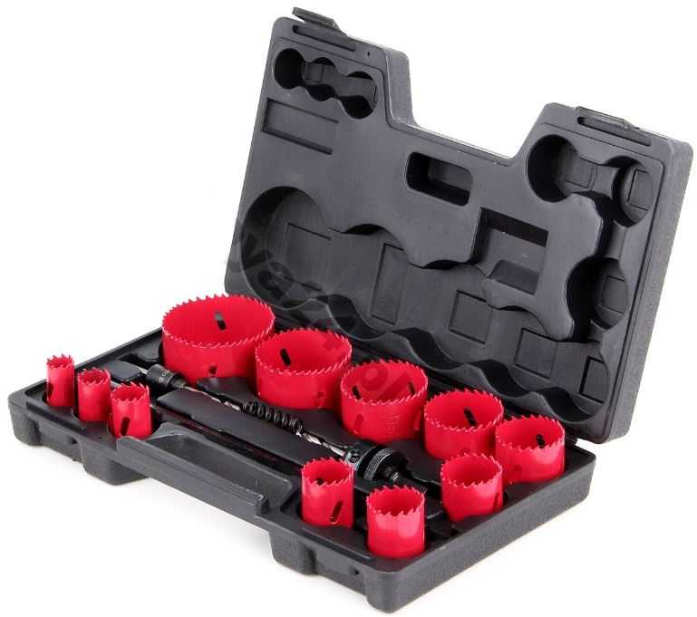 Grąžtas YATO Bimetalinių gręžimo karūnų rinkinys 7 vnt. 19-76mm 3381