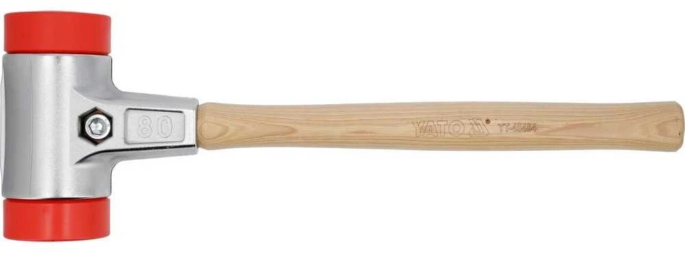 Yato Toya Sa Poland Grindinio plaktukas | hickory rankena | Ø 80 mm | 2870 g (YT-45484)