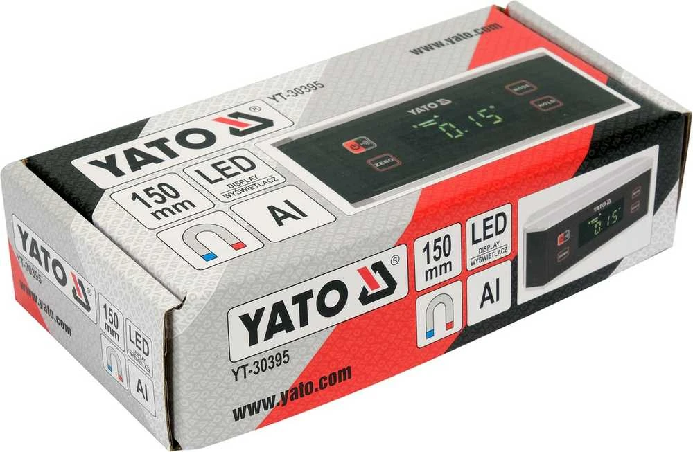 YATO ELEKTRONINIS MAGNETINIS LYGIS 150mm
