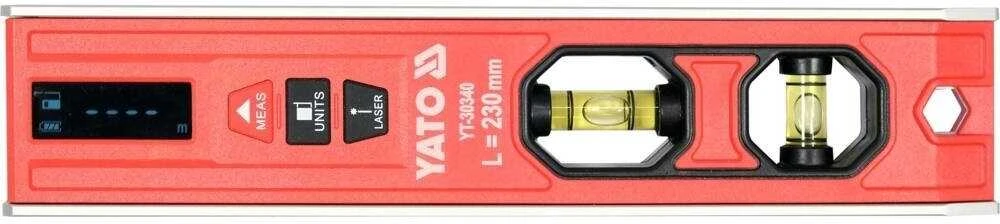 Yato Toya Sa Poland Gulsčiukas Torpedo | su atstumo matuokliu | Led (YT-30340)