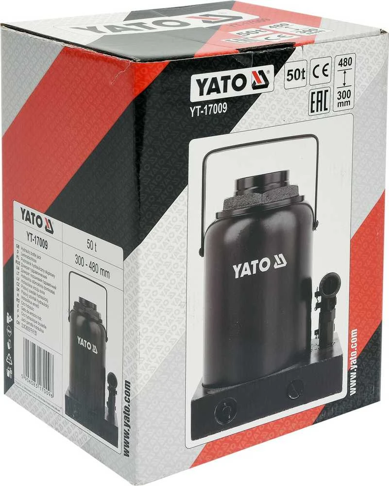 Yato Toya Sa Poland Hidraulinis cilindrinis domkratas | 50 t | 300–480 mm (YT-17009)
