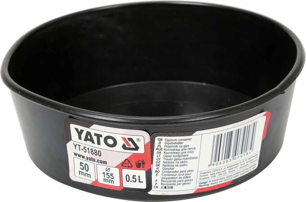 YATO KONTEINeris PLOKŠČIAM TINKO 0,5L
