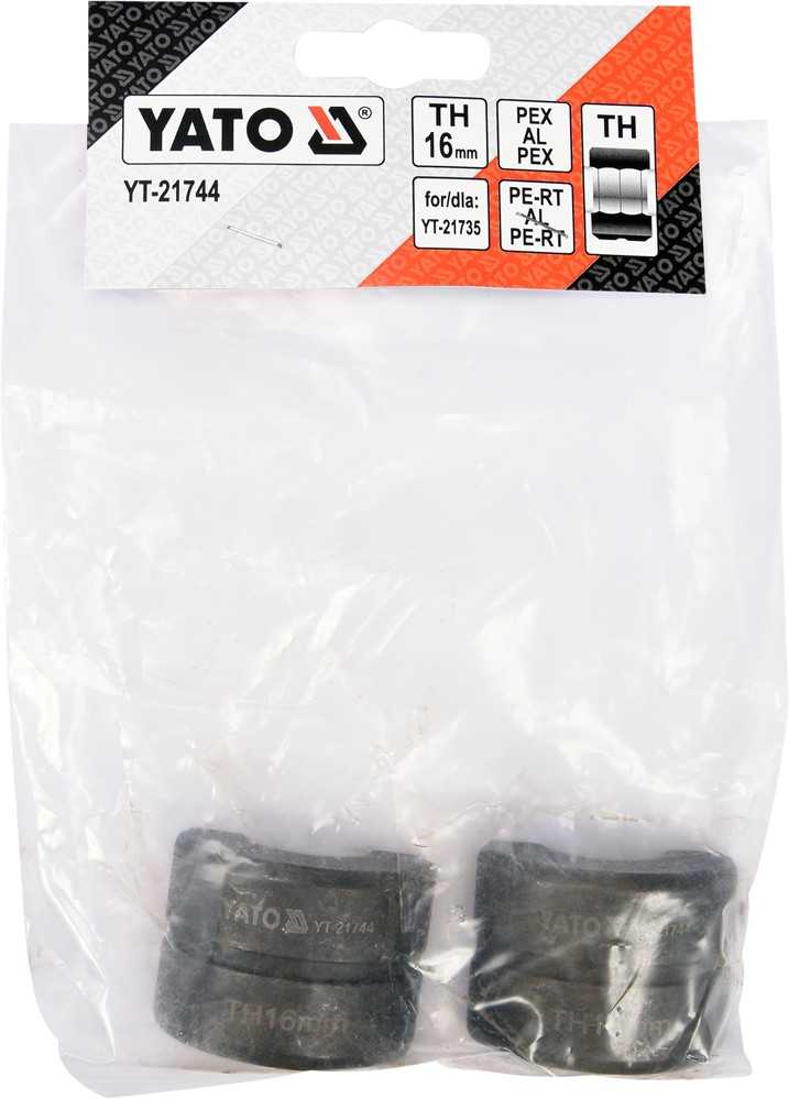 Yato Toya Sa Poland Indėklas TH 16 mm presavimo replėms YT-21735 (YT-21744)