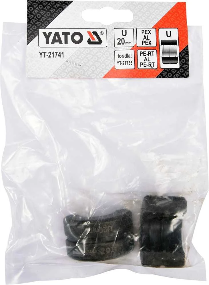 Yato Toya Sa Poland Presavimo replių indėklas U tipo | 20 mm | plieno (YT-21741)