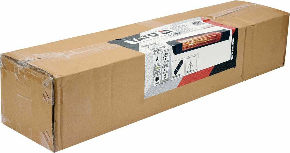 YATO infraraudonųjų spindulių RADIATORIUS 2000W + NUOTOLINIO PULTAS