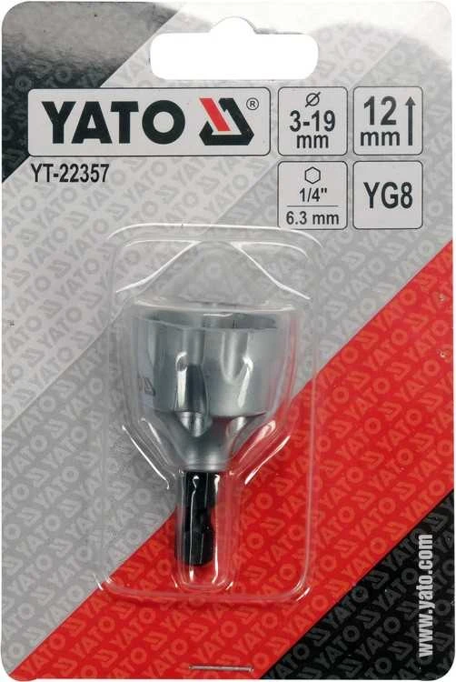 Yato IŠSKYRUS GRATOWNIK IŠORINIS 3-19mm