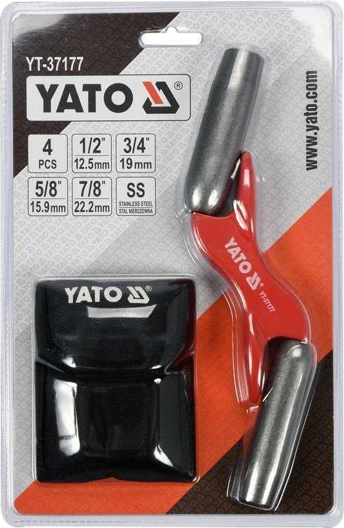 Toya Sa Poland Įrankis mūro siūlėms užtaisyti | 12,7–22,2 mm | 4 dydžiai (YT-37177)