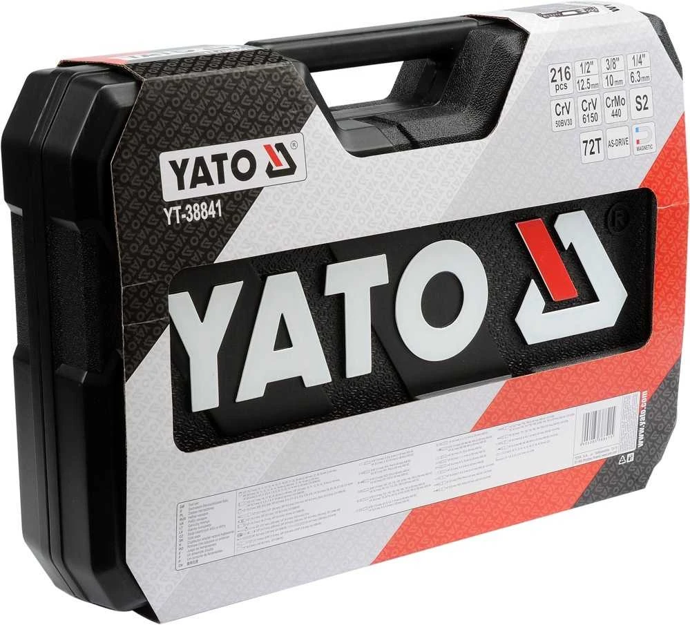 Toya Sa Poland Yato raktų rinkinys 216 vnt. (YT-38841)