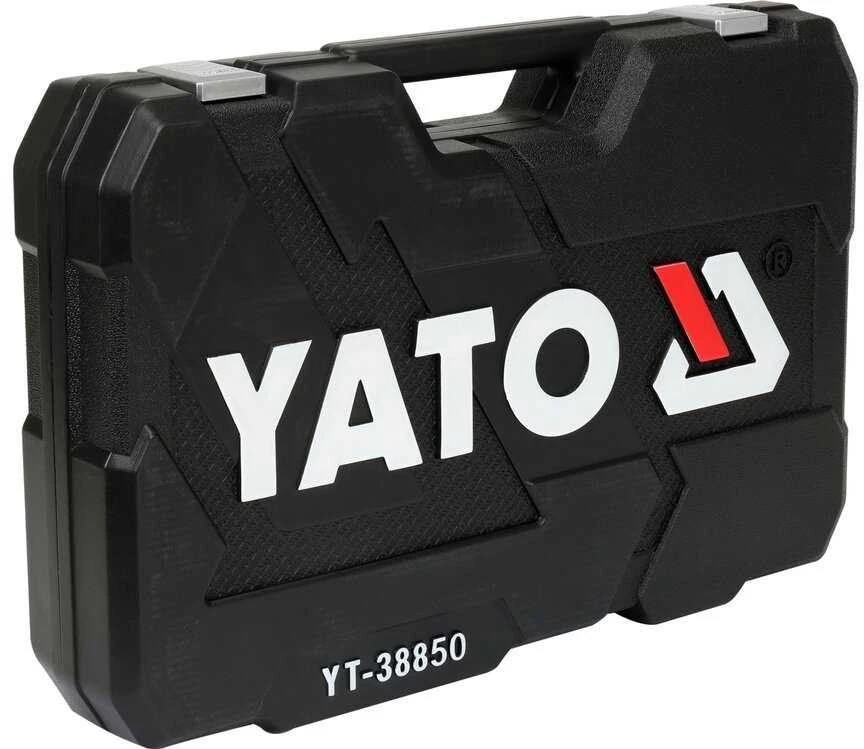 Yato Toya Sa Poland Įrankių rinkinys | 6.3 mm (1/4") / 10 mm (3/8") / 12,5 mm (1/2") | 198 vnt. (YT-38850)