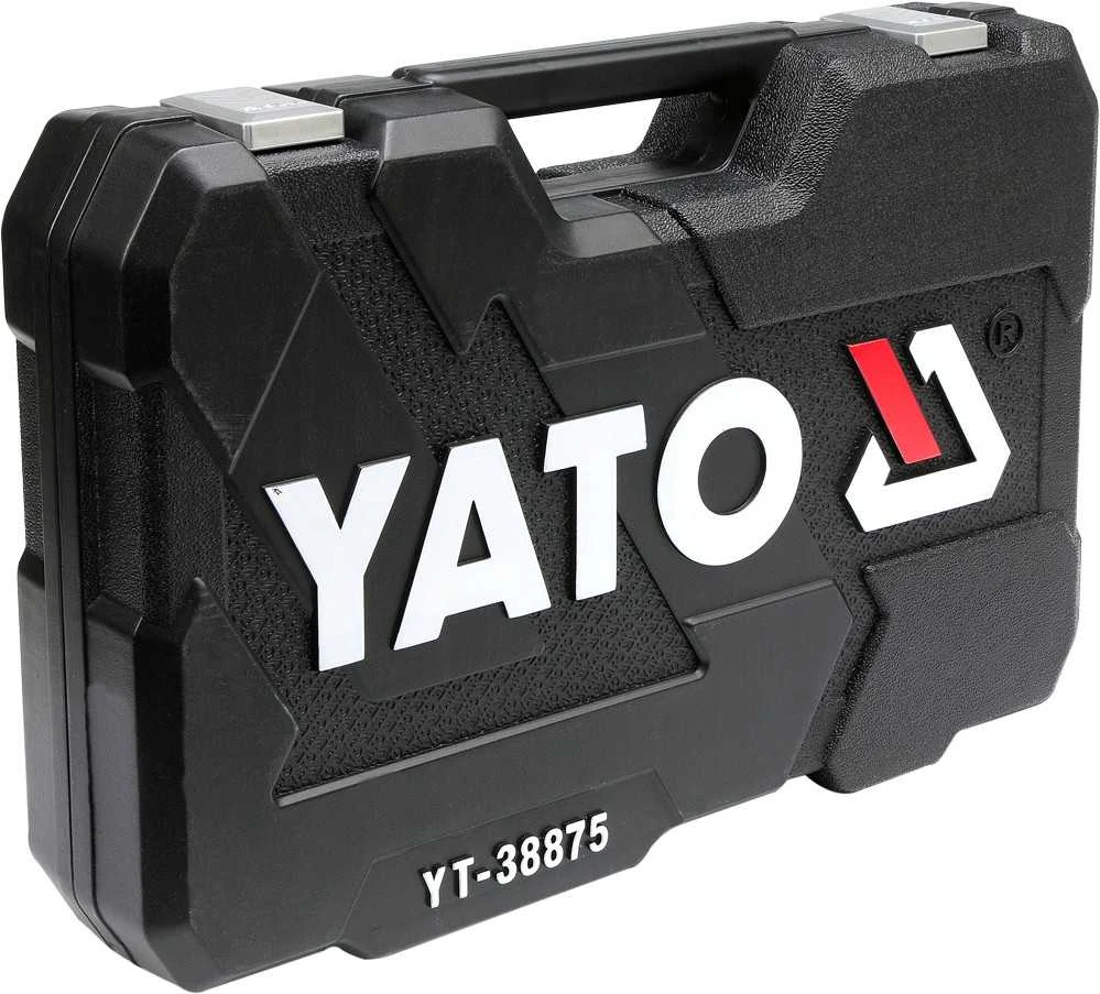 Toya Sa Poland YATO Įrankių rinkinys 126 vnt. 1/2" / 3/8" / 1/4" 38875