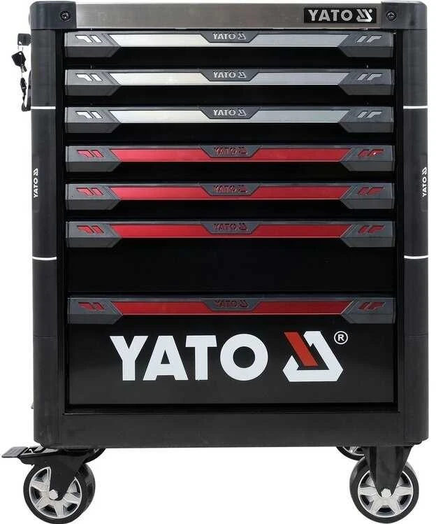 YATO SERVICE SPINTELĖ 7 STALČIAI + 157 ĮRANKIAI