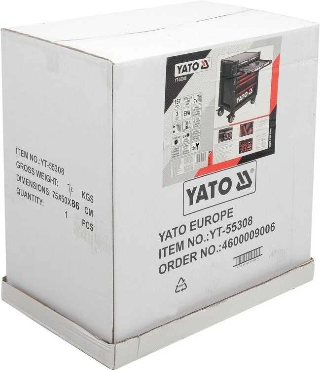 YATO SERVICE SPINTELĖ 7 STALČIAI + 157 ĮRANKIAI