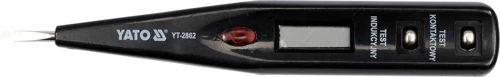 Toya Sa Poland YATO ĮTAMPOS TESTERIS 12-250V LCD 2862