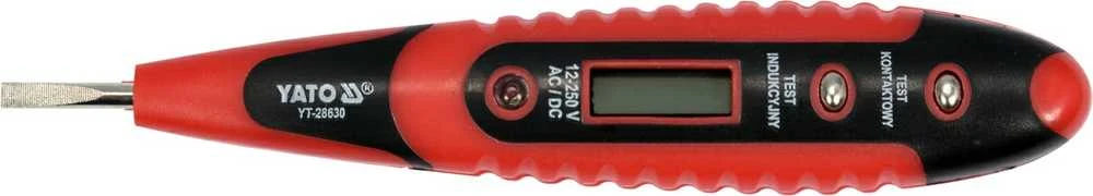 Toya Sa Poland Įtampos testeris skaitmeninis | AC/DC | 12-220V (YT-28630)