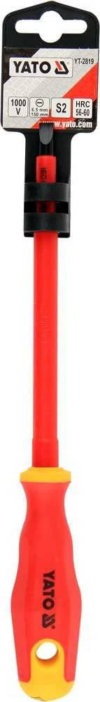 YATO IZOLIUOTAS PLOKŠČIAS VARGTAS 6,5 x 150 mm 2819